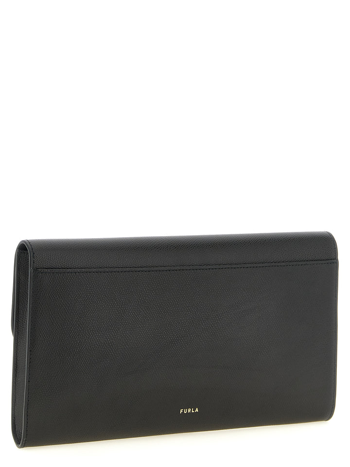 Furla Furla Iride Clutch - Nero | 0d5c5ca63327c56d5ab7464feac2d29334b45f4b
