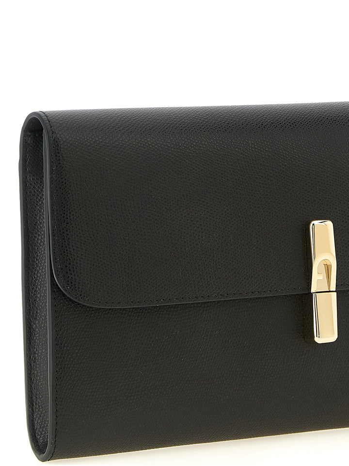Furla Furla Iride Clutch - Nero | c4ca3a537bc5c213378e64aaf8d0f88e5c5f01fd