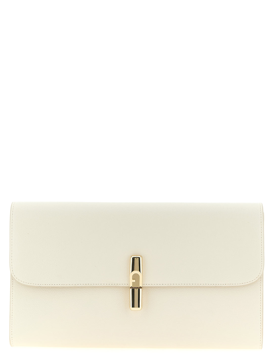 Furla Furla Iride Clutch - Bianco | 69be4610e8c3d808cd18a6a1af474c541ba50323