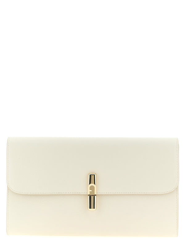 Furla Iride Clutch Bianco