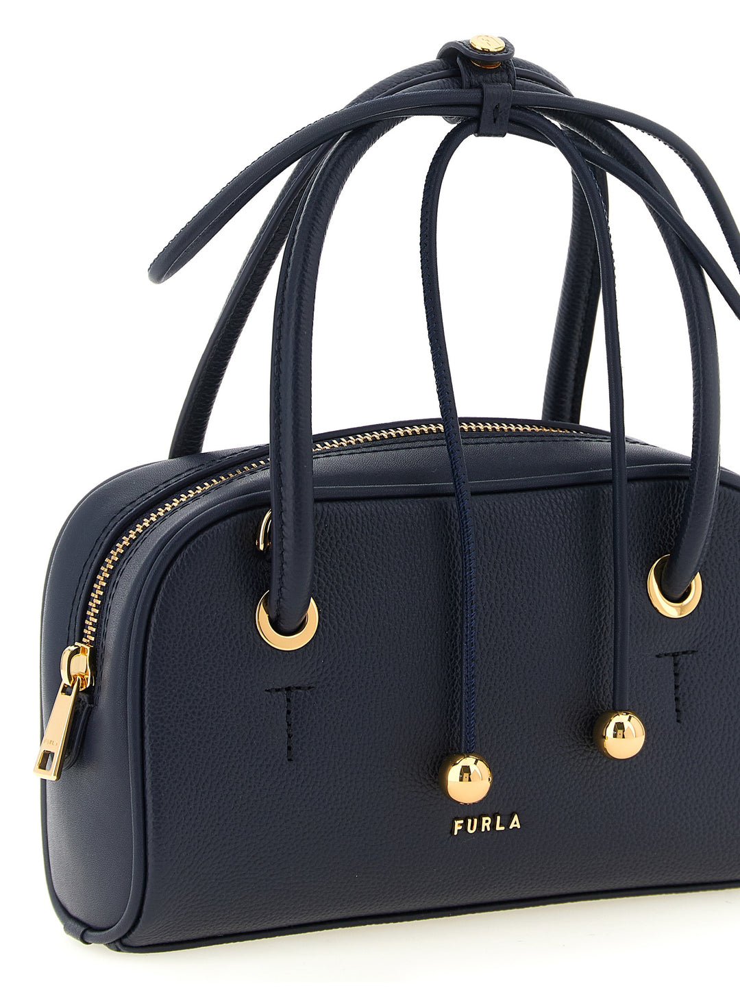 Furla Furla Poppy S Borse a Mano - Blu | 5c33a19c8a89a7939a2a4aada490702bbe9dc2c5