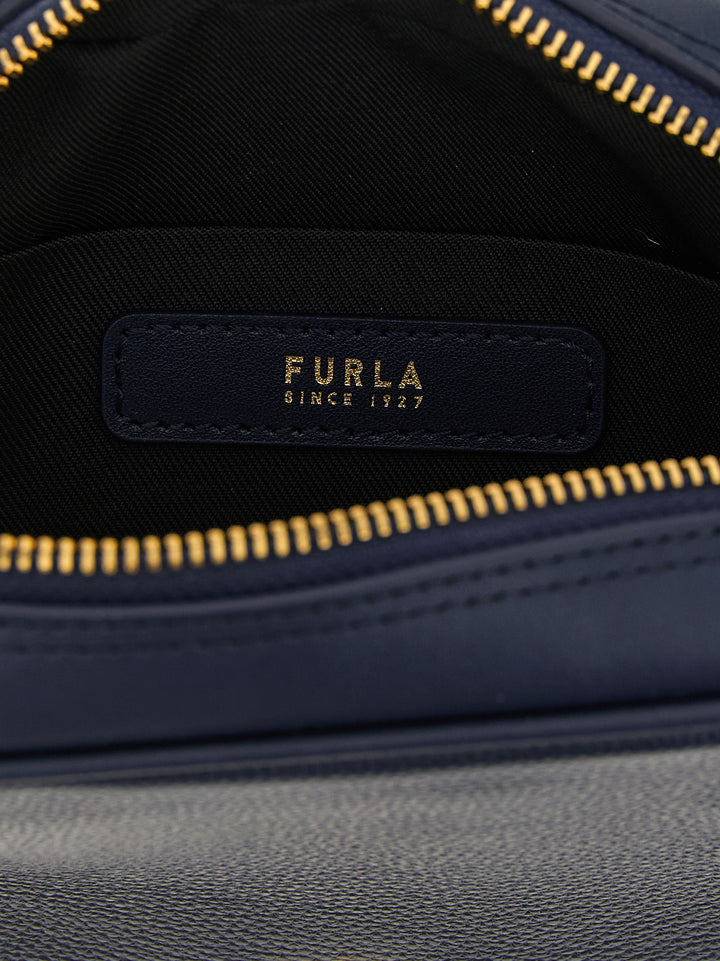 Furla Furla Poppy S Borse a Mano - Blu | ee76427d03f47a4c7a8196362659230d6c6755fe
