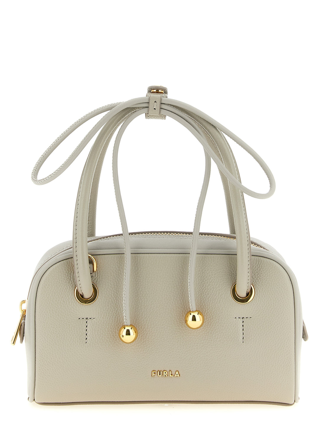 Furla Furla Poppy S Borse a Mano - Grigio | 73f138d1c215cdcf79cd8909ec895f27114fa745