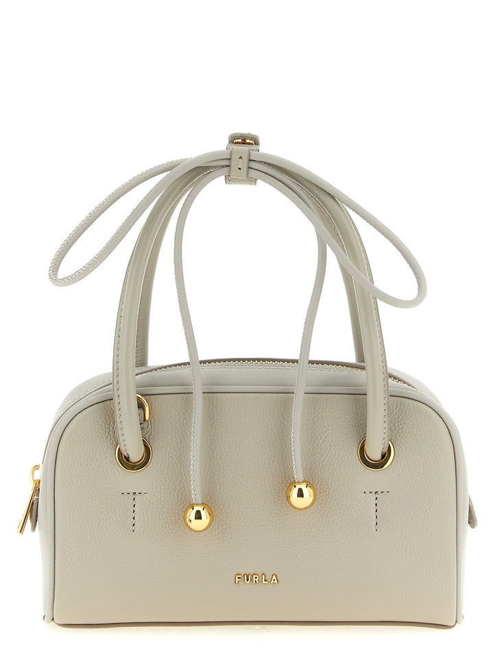 Furla Furla Poppy S Borse a Mano - Grigio | 73f138d1c215cdcf79cd8909ec895f27114fa745