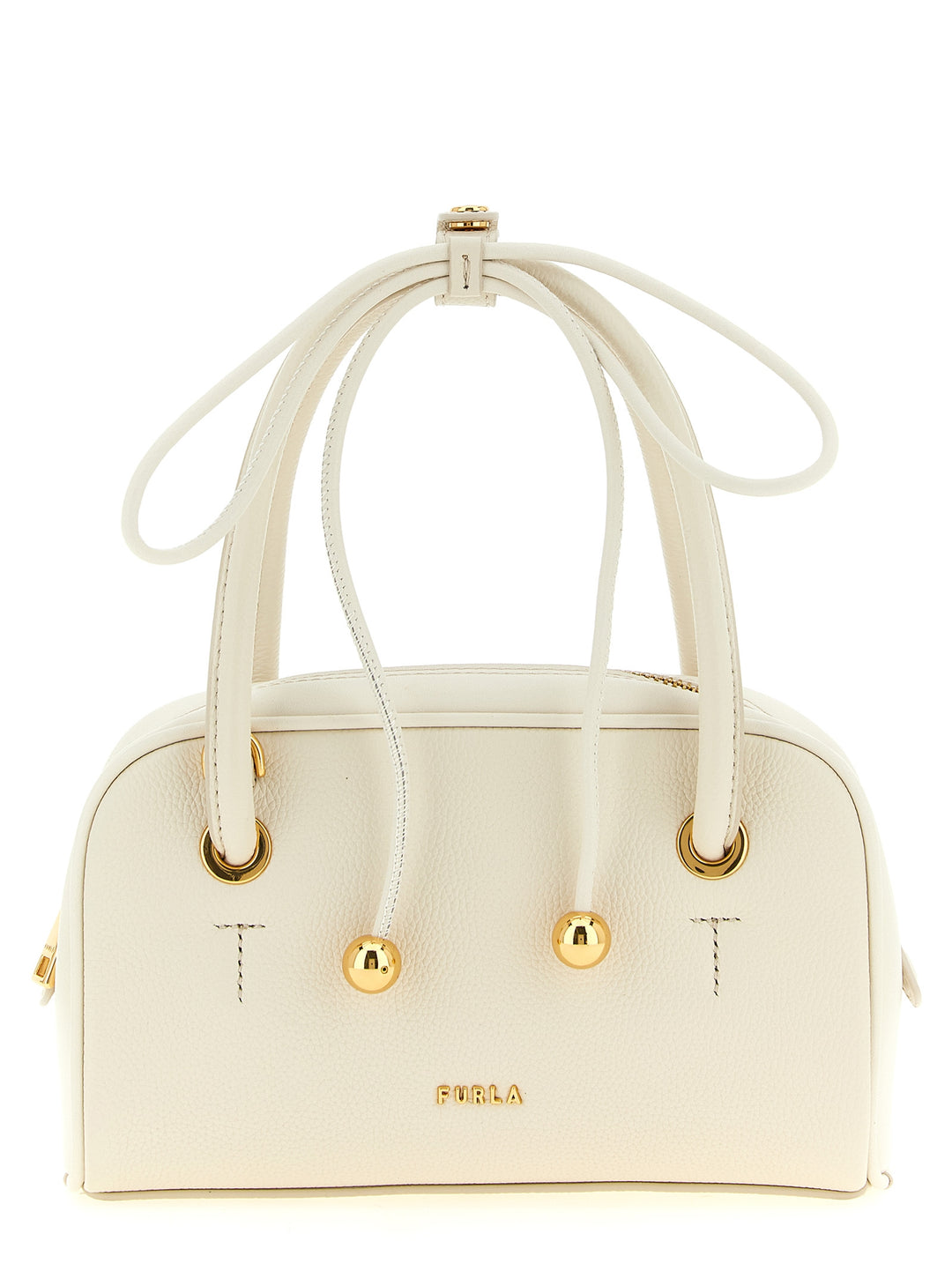Furla Furla Poppy S Borse a Mano - Bianco | a0b48db53008562bfe90ca7216593b09dc3b608c