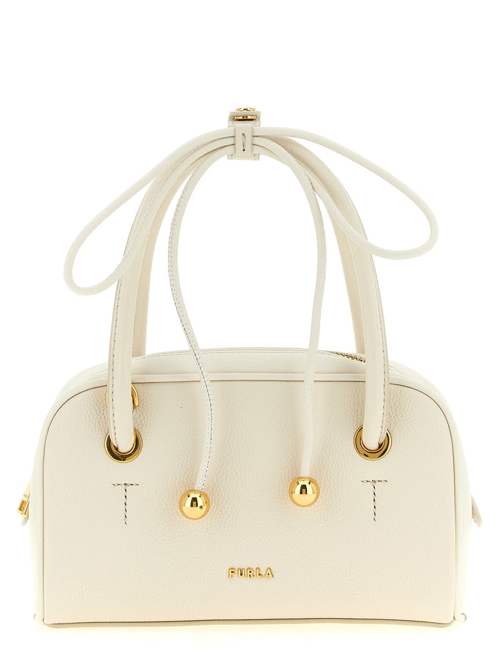 Furla Furla Poppy S Borse a Mano - Bianco | a0b48db53008562bfe90ca7216593b09dc3b608c