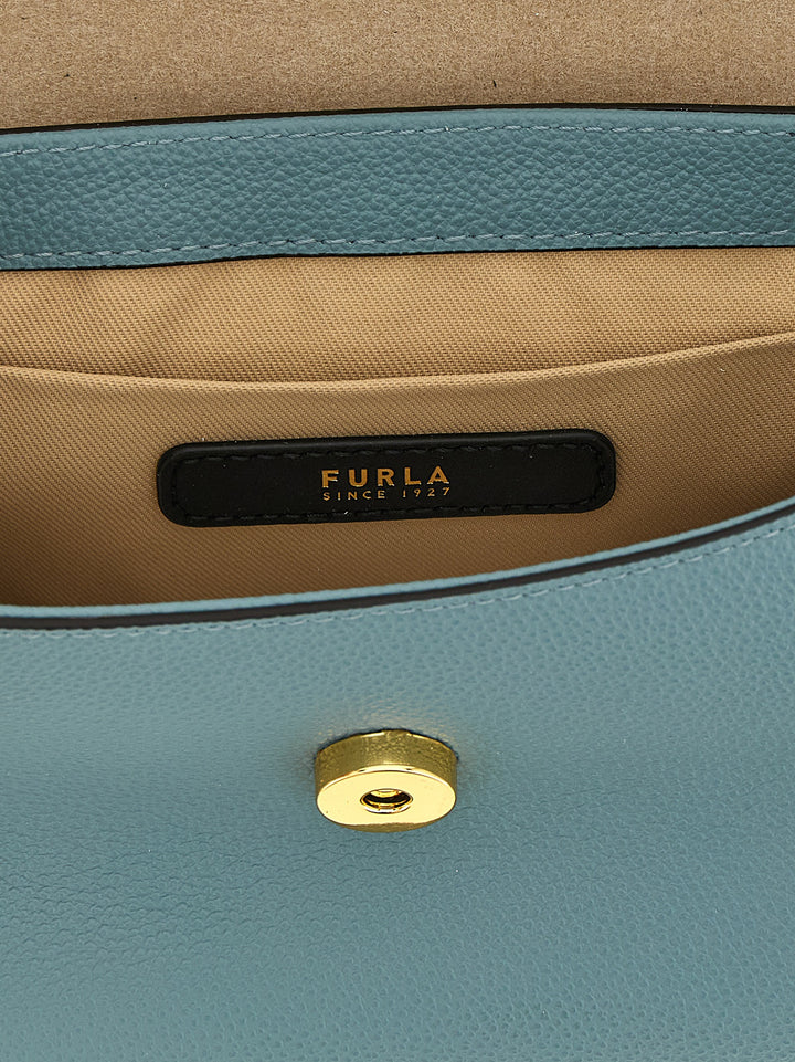 Furla Furla Moonlight Borse a Mano - Celeste | 4bdb7108216b3f512c448b8276fff4ac1201064b
