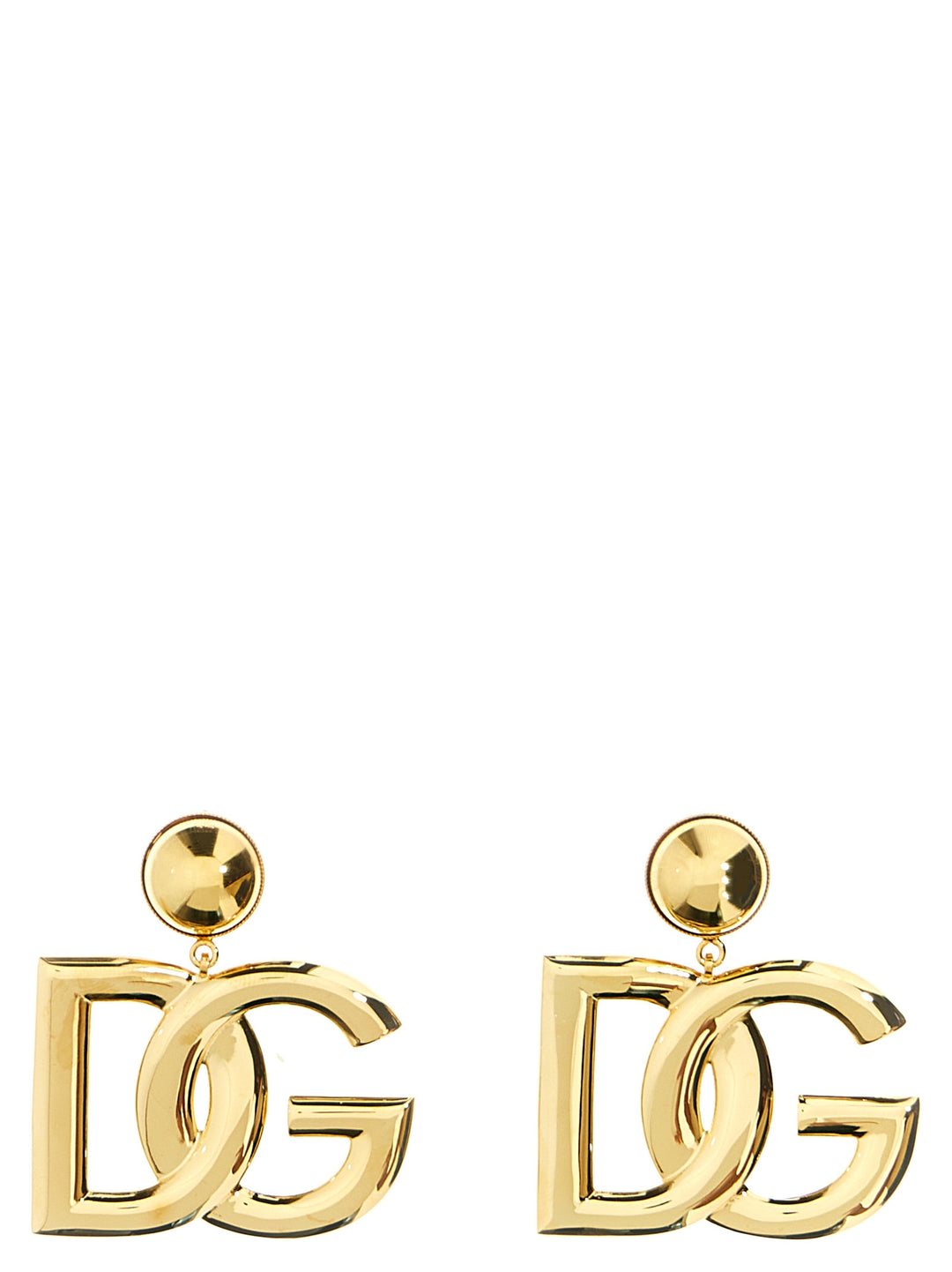 Dolce & Gabbana Crystal Logo Earrings Gioielli - Oro | 9b4f2883a31944b8b0561b3672dd718139c4c7dd