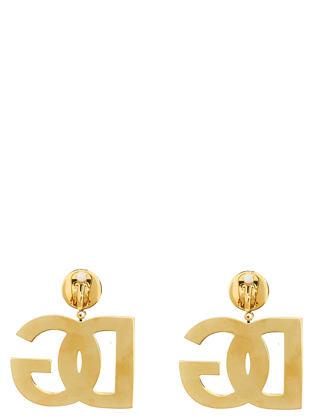 Dolce & Gabbana Crystal Logo Earrings Gioielli - Oro | e34ba8a96950725ac3ea73f709d74074cc7f7aec