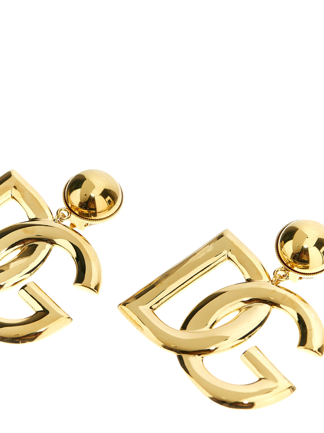 Dolce & Gabbana Crystal Logo Earrings Gioielli - Oro | af7e6ea076dc07193d2883564645c5ee633cba0c