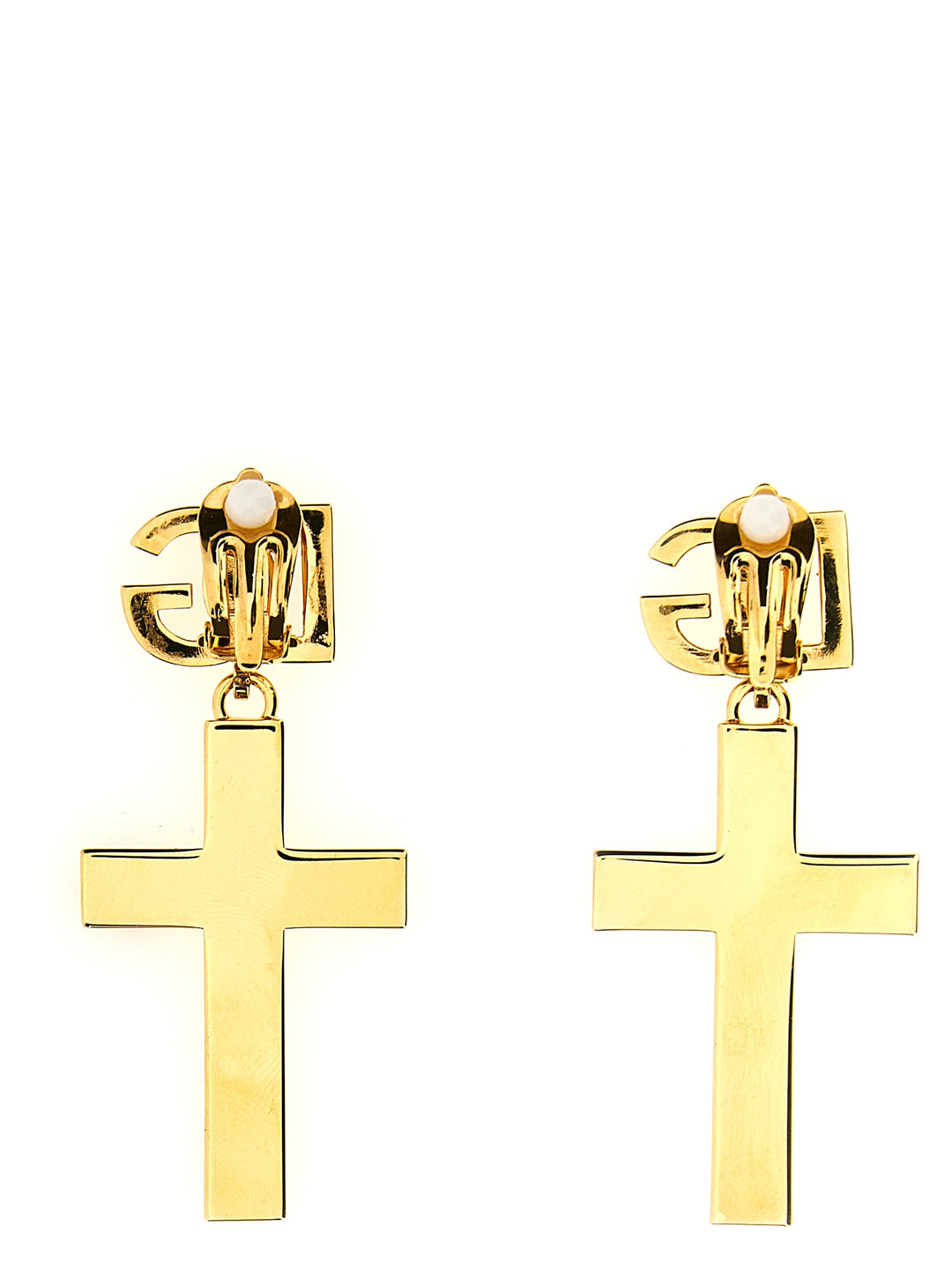 Cross Logo Earrings Gioielli Oro