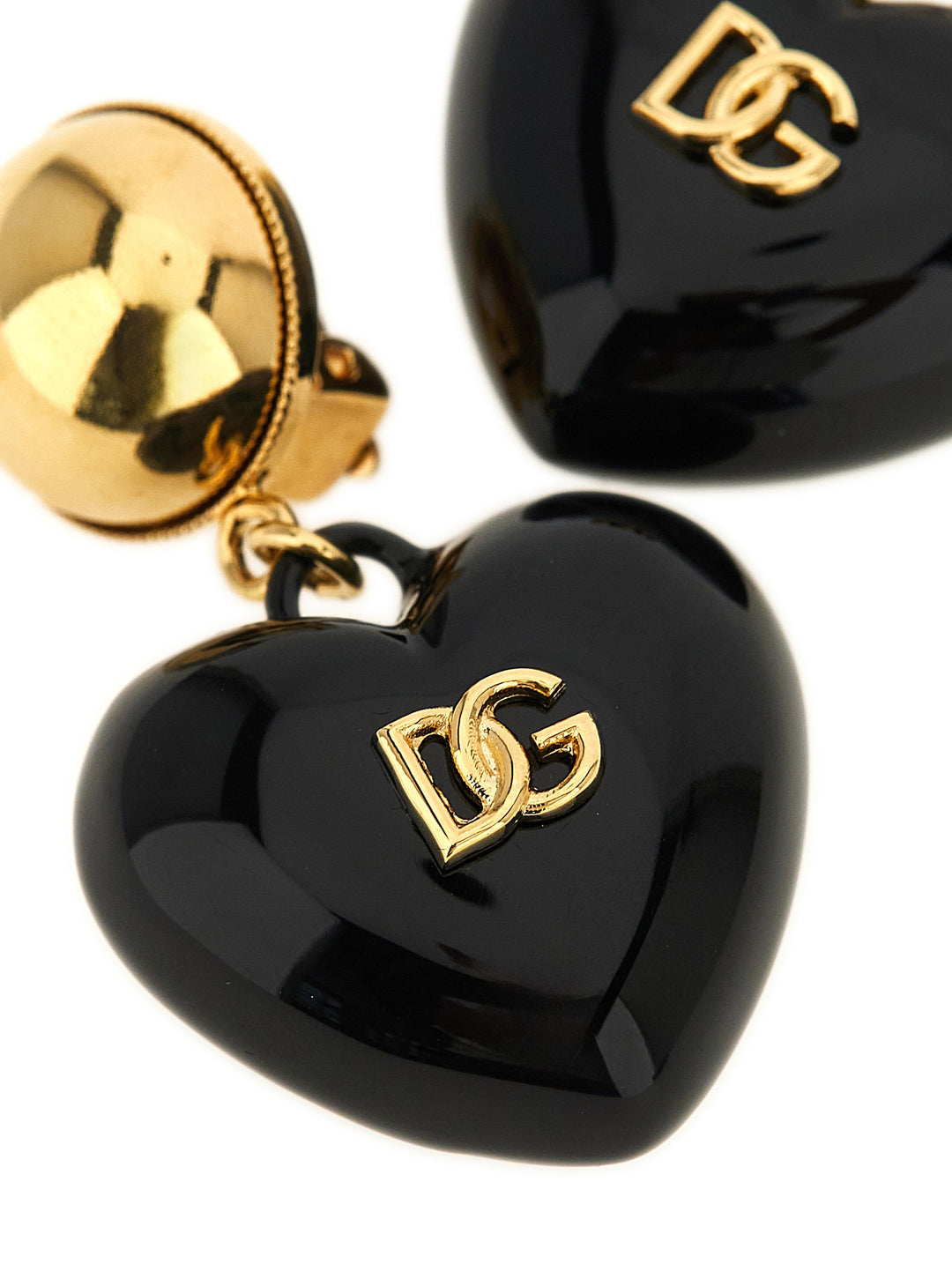 Dolce & Gabbana Dg Heart Earrings Gioielli - Nero | a77e1cbf077138d7fbd7b4e28a5909d3907be303