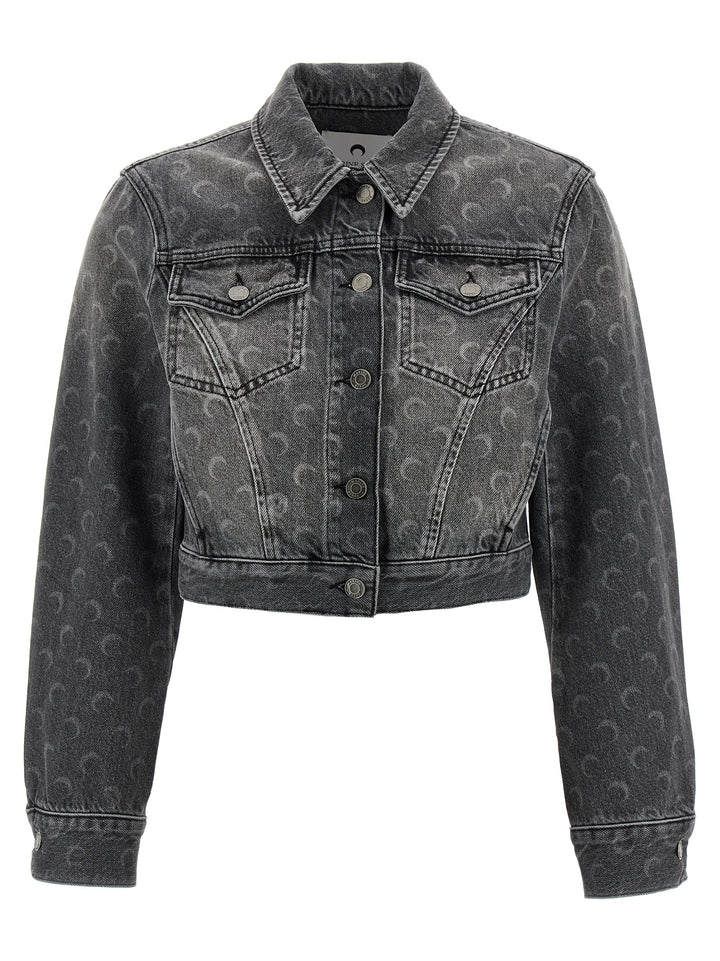 Marine Serre Moon Puffer Jackets - Grigio | 9521c9044eeca4d136e1661d1a6a83c2edee1e7c