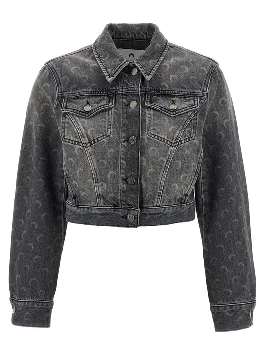 Moon Puffer Jackets Grigio