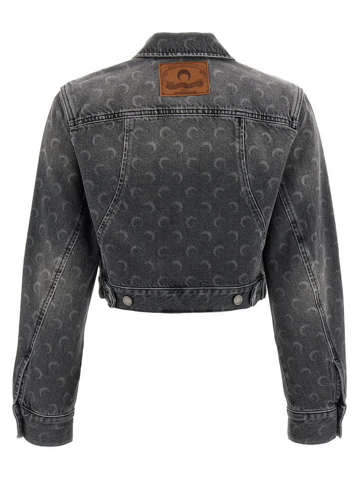 Marine Serre Moon Puffer Jackets - Grigio | ab10f52dc45a1f5ad4a6c6e79ab7c4fd3d6abb2a