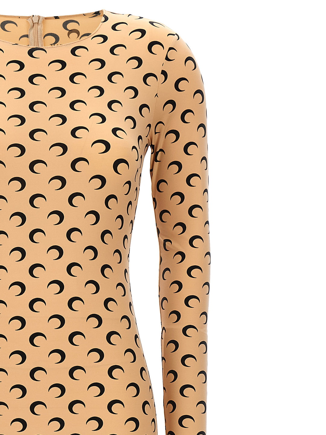 Marine Serre Moon Printed Tute Intere - Beige | b5de9130e8c0de0c404656dfd3ffc94d33b3c8d2