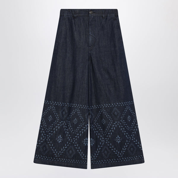 Blue Cotton Poplin Shirt