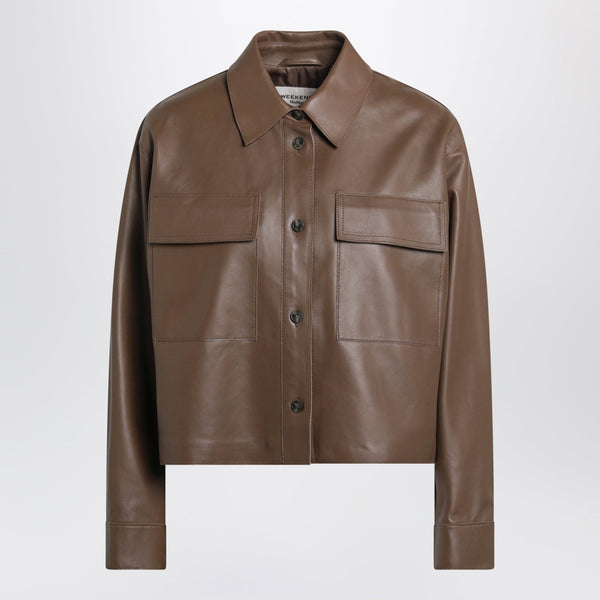 Brown Nappa Leather Jacket