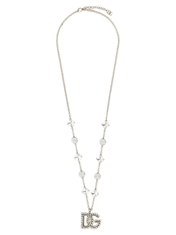 Dg Pendant Necklace Gioielli Silver