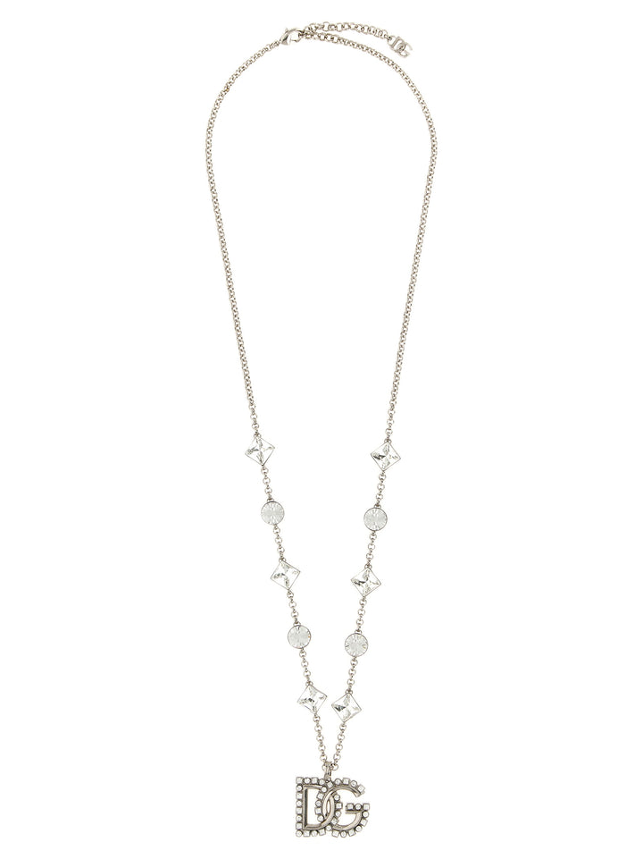 Dolce & Gabbana Dg Pendant Necklace Gioielli - Silver | dd3a00e06ebe130255c4cbbad833176c1a8e7a3b