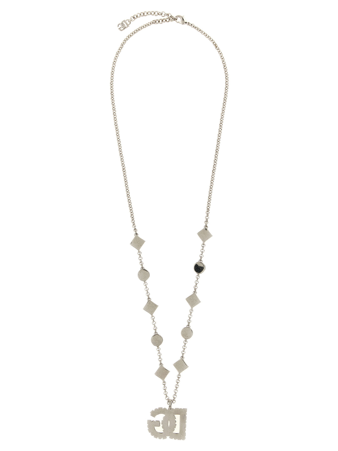 Dolce & Gabbana Dg Pendant Necklace Gioielli - Silver | 82788820608d281f0a1bd97a0e8a88016c59e7d3
