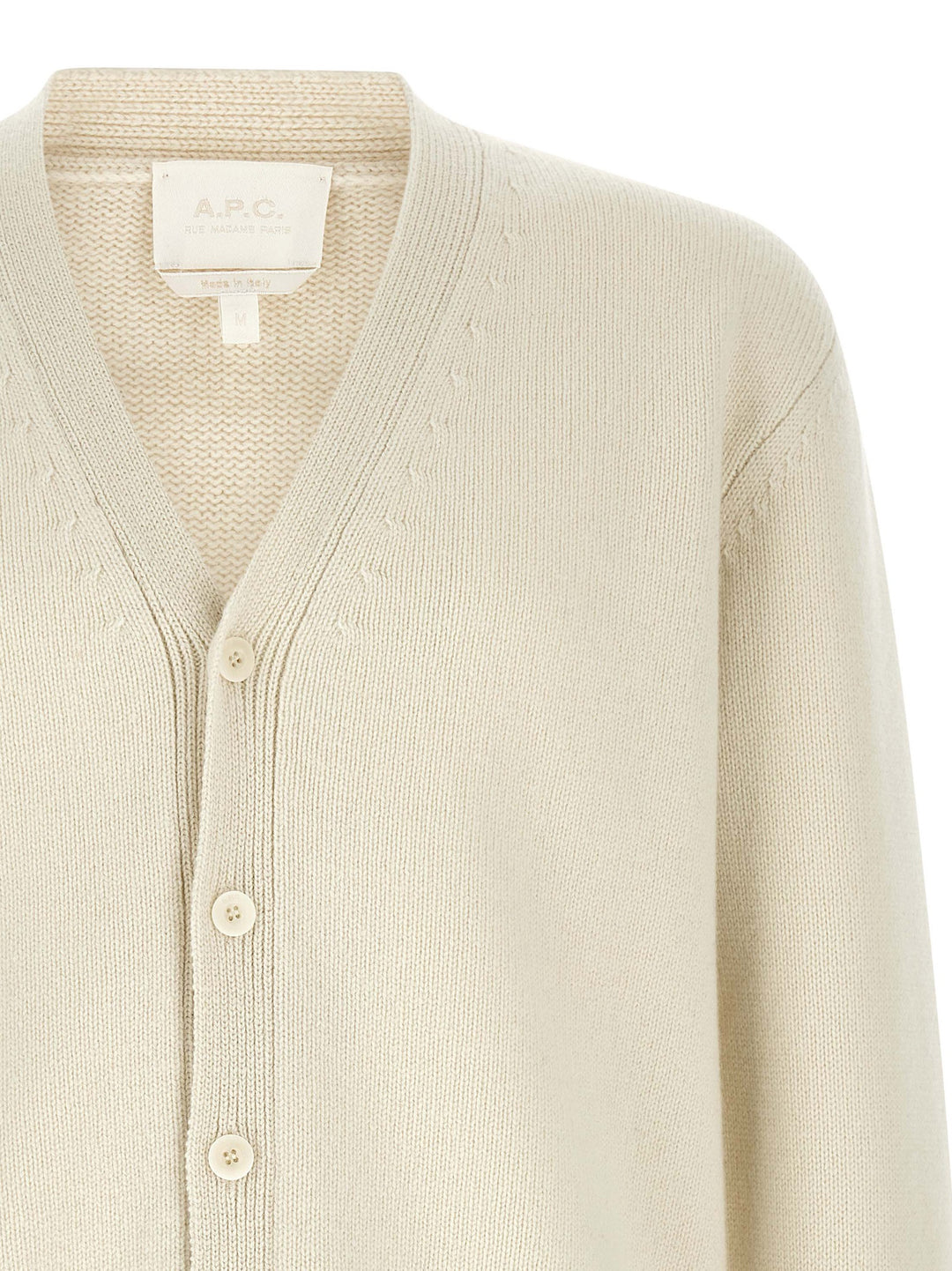A.P.C. Kevin Maglioni - Bianco | e2b7083b17dc4cdf0045a1bc5608930a997ea55e