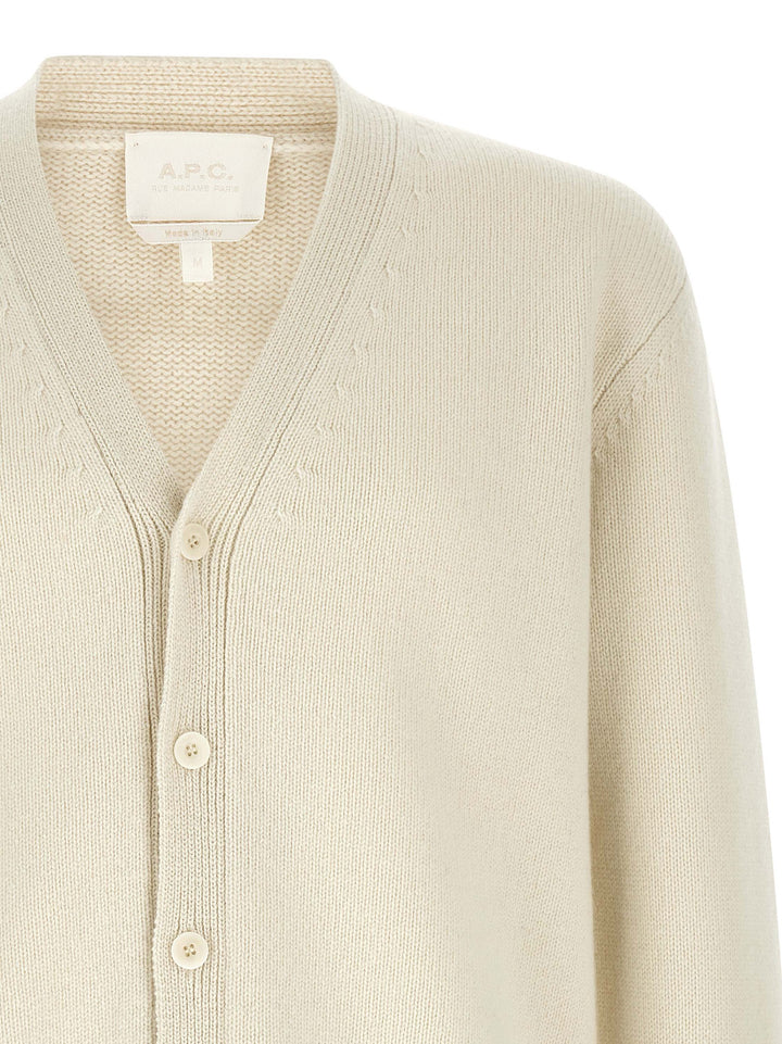 A.P.C. Kevin Maglioni - Bianco | e2b7083b17dc4cdf0045a1bc5608930a997ea55e