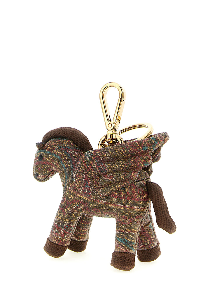 Etro Pegaso Portachiavi - Marrone | aace858bb16d0de3e8cf25a027987615e3a643ea
