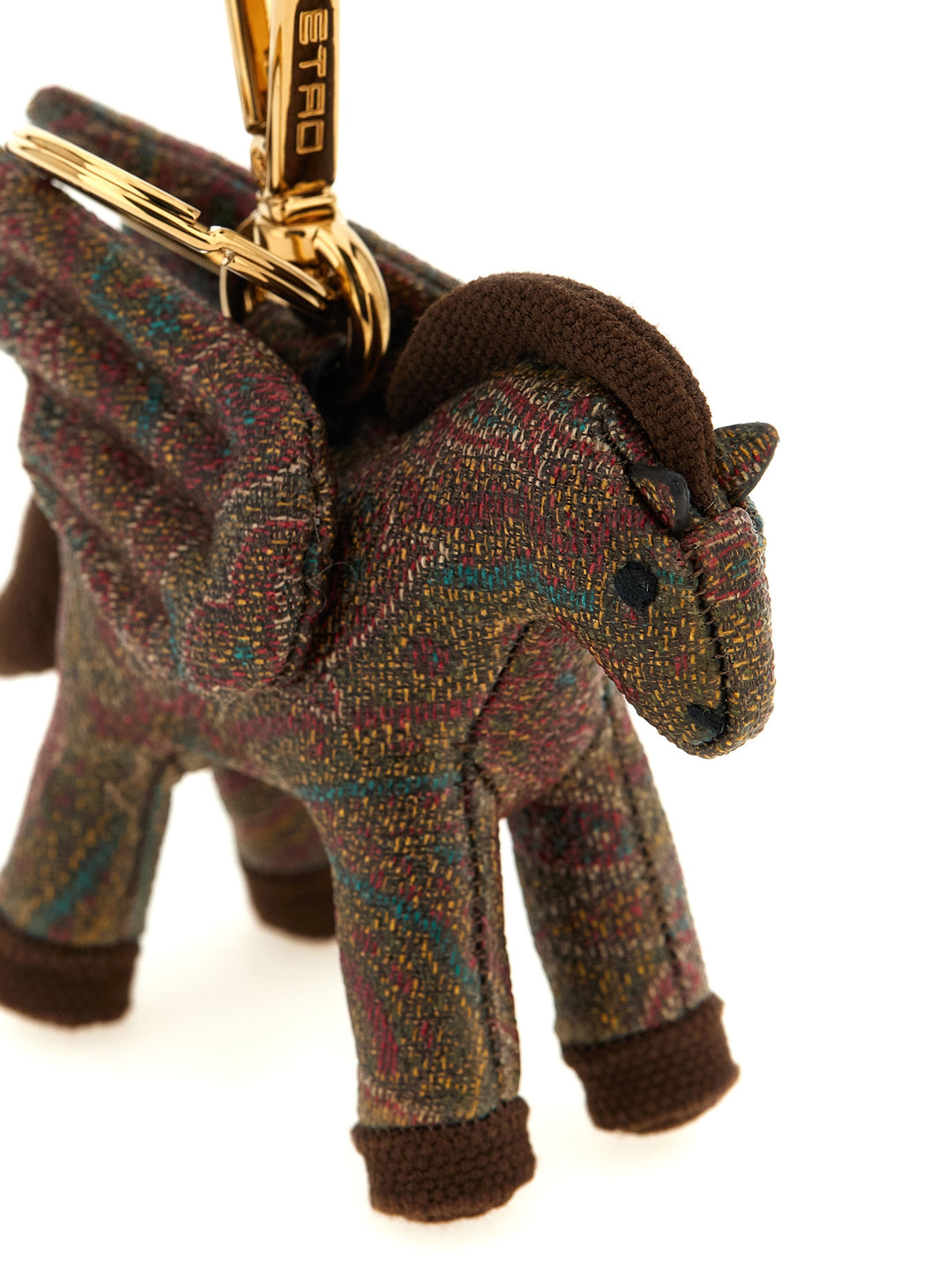 Etro Pegaso Portachiavi - Marrone | 4fb8b29dc1a1291e8ef91c79c5060864b621f360
