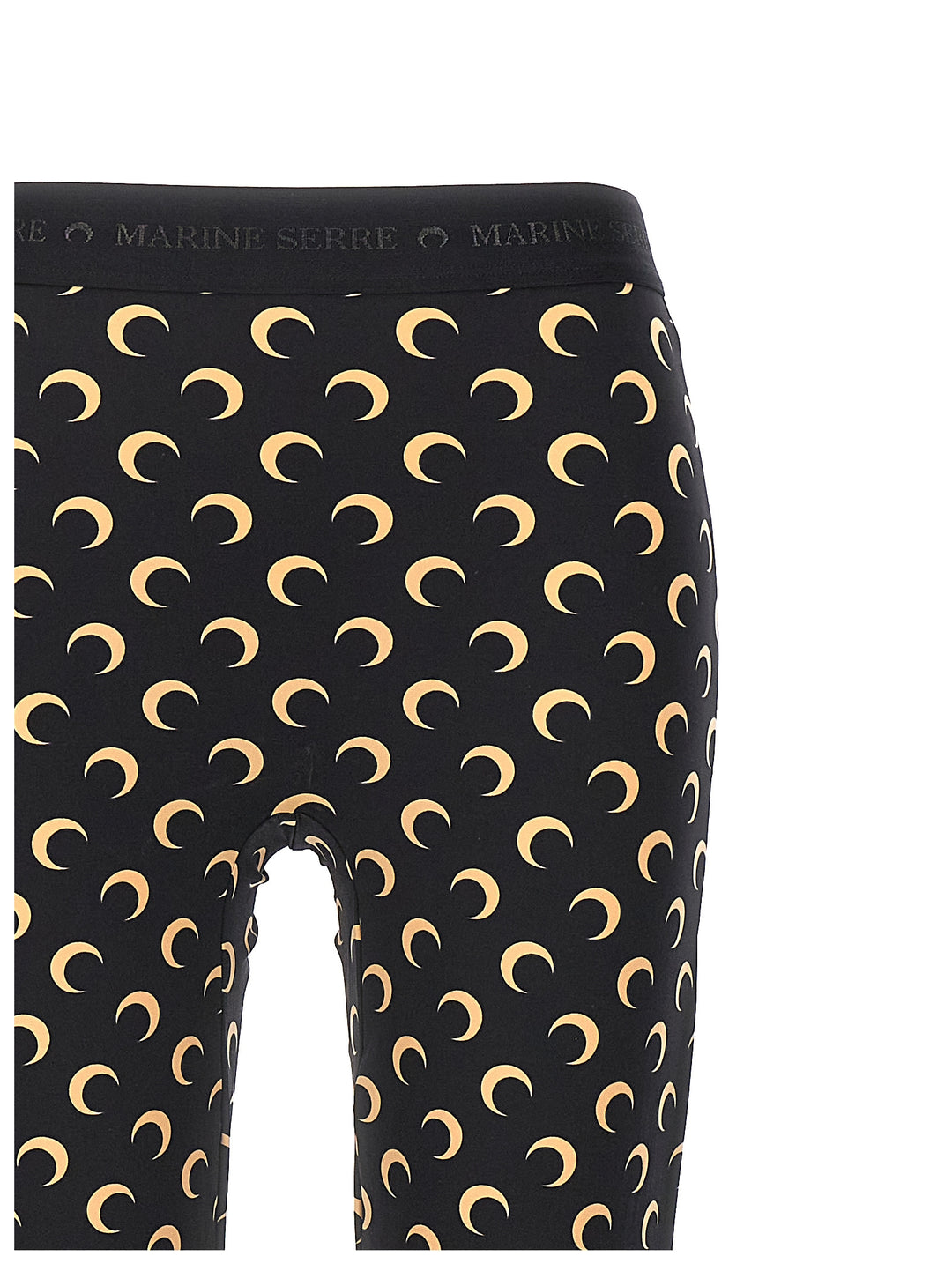 Marine Serre Moon Printed Leggings - Nero | fdab4dd8118e6f32f1aeaf4cab563f3f5dc83b27