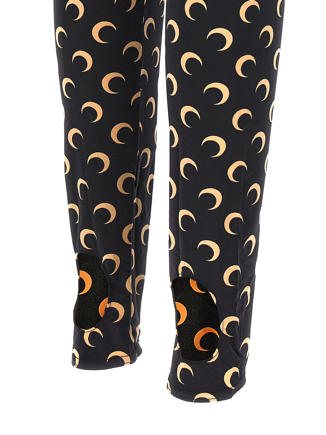Marine Serre Moon Printed Leggings - Nero | c55598cac17b00b0c8628842b0682f9810127223