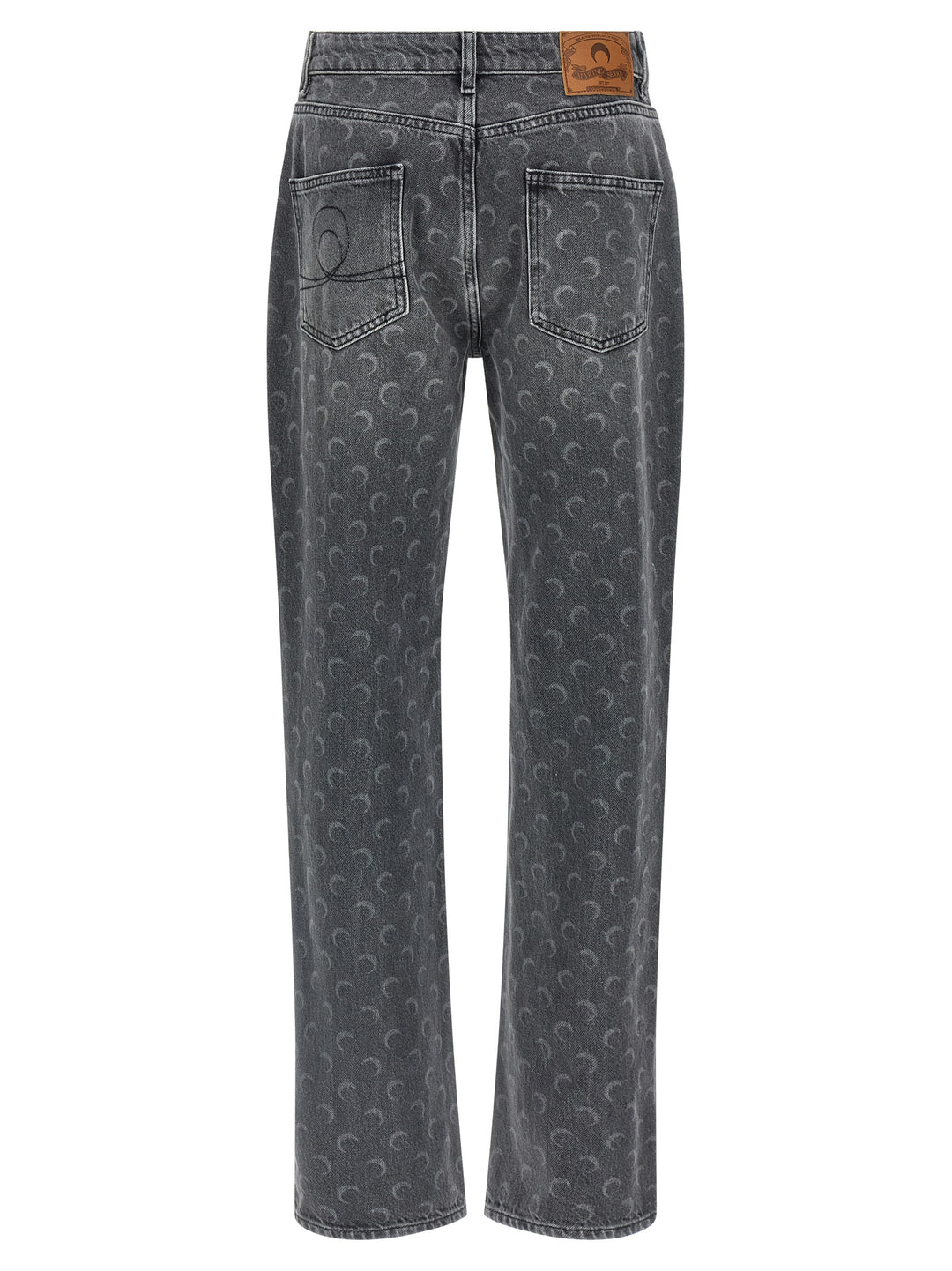 Marine Serre Moon Jeans - Grigio | a16f2c59fe6d66ba53c886a8c4d53a237d826213
