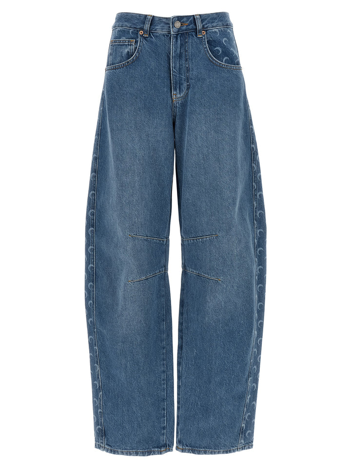 Marine Serre Moon Jeans - Blu | 3406679c41c2530d5e5253c1d14cedbc96618d84