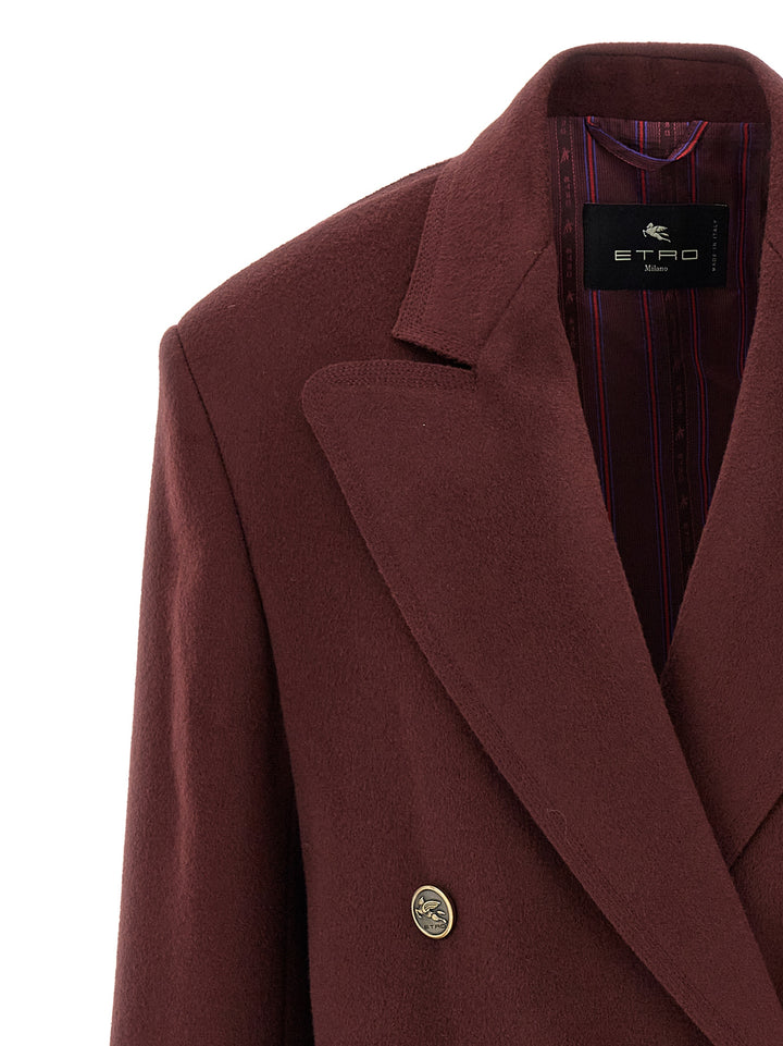 Etro Double-Breasted Blazer BlazerS - Bordeaux | 071e97d70cbdb7ba91b8c4c4782284744cc92d90