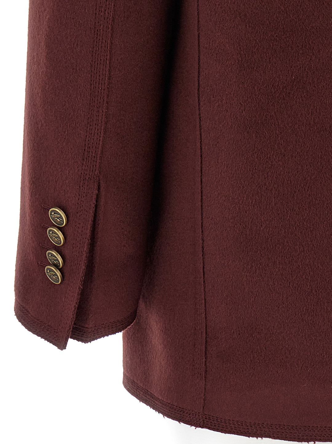 Etro Double-Breasted Blazer BlazerS - Bordeaux | 04b03fcf7af602d41a57f93e42babdc0f958f0b1