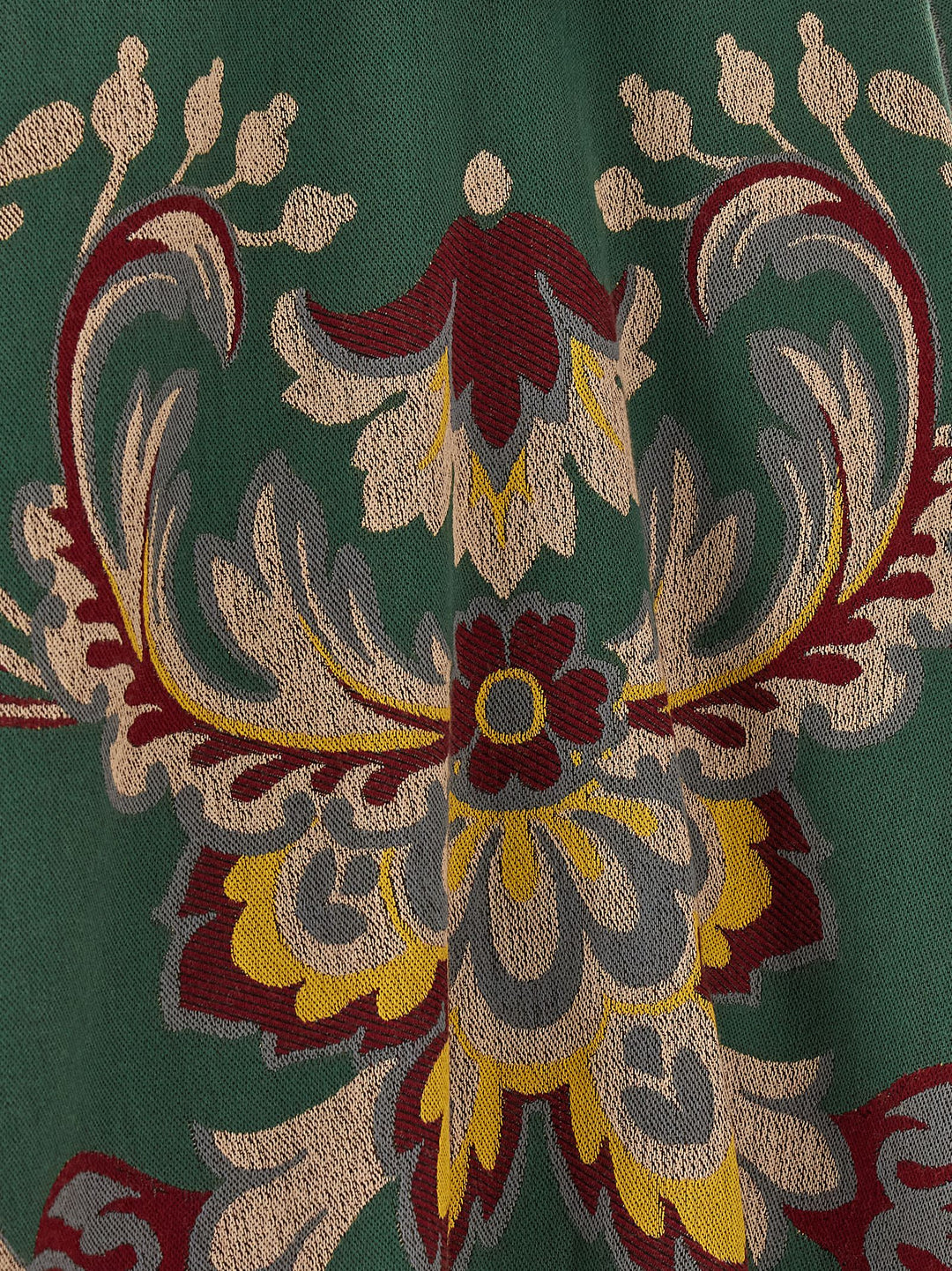 Etro Floral Paisley Cape Mantelle - Verde | d8773e80f722b27a0b6f4c42878a4f3833cd4653