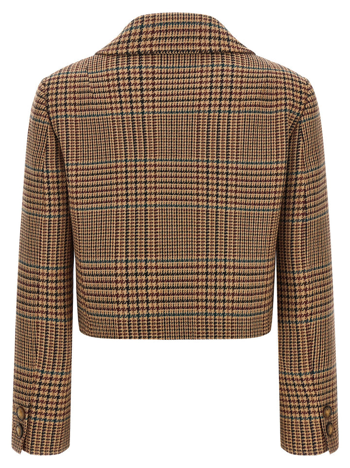 Etro Prince Of Wales Blazer BlazerS - Marrone | 3d2cbc4e9d8287eab37c34df125c3cdcf5b12532