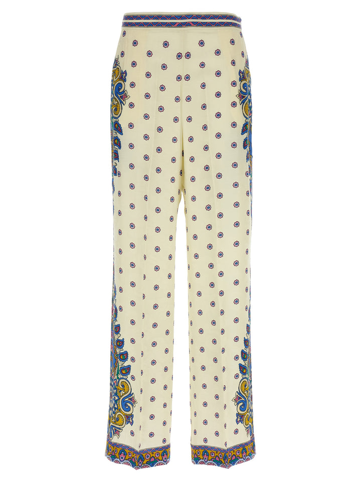 Etro Palazzo Pantaloni - Bianco | 584f570bdd14989b77082266bc5fb3bd5e997b4b