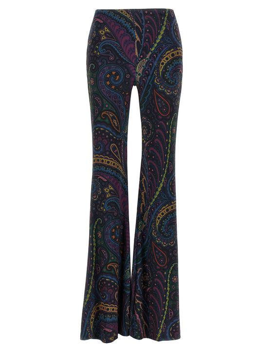 Chenille Pantaloni Multicolor