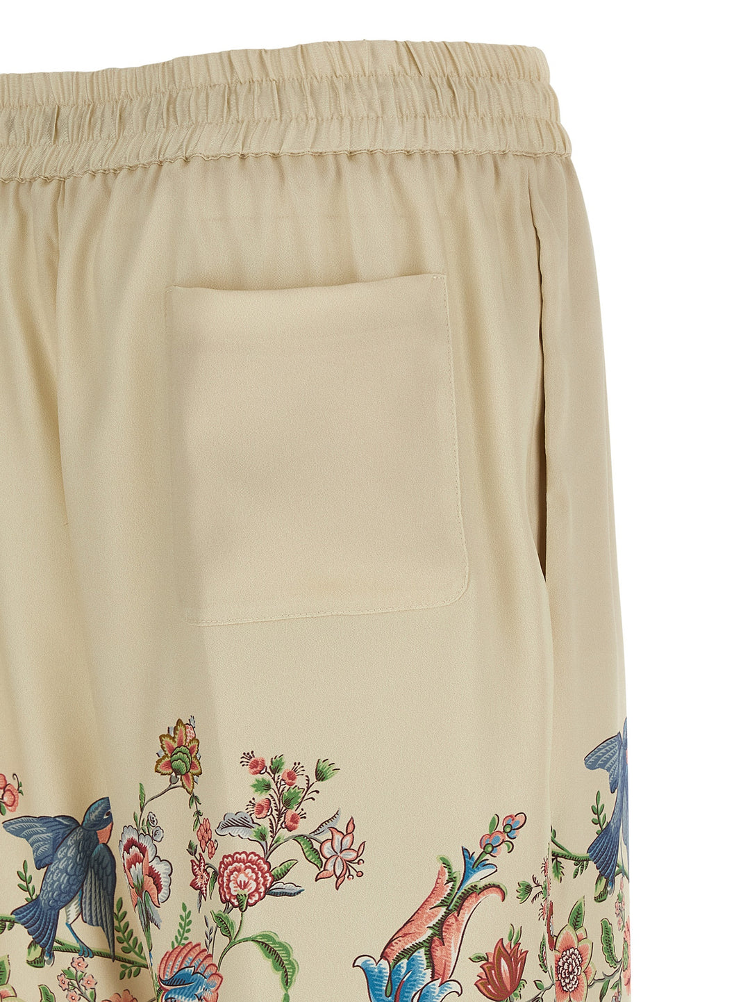Etro Flora And Fauna Printed Trousers Pantaloni - Beige | 2bd64870d83056991713f864c8cfc217b3173aca