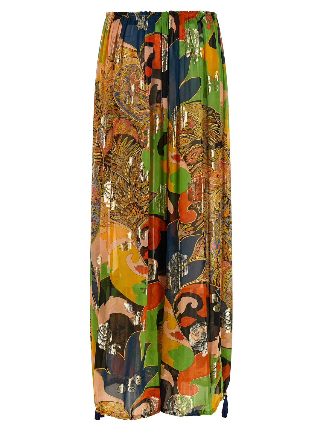 Etro Silk Pantaloni - Multicolor | 13daba3f51f1ab07089852eecf61d17160cdad17