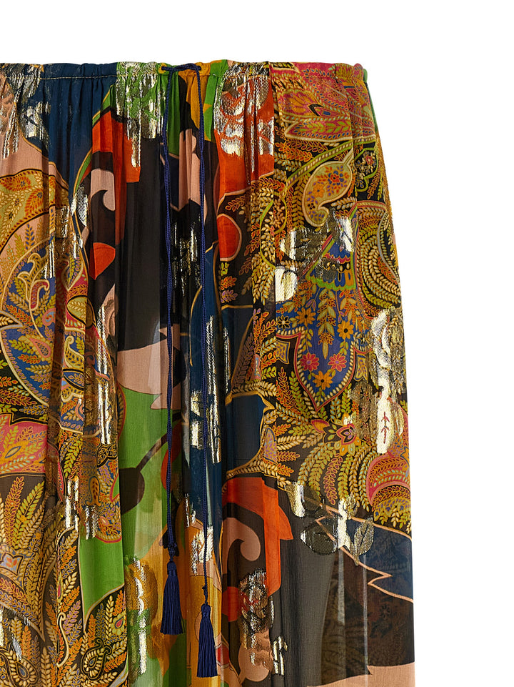 Etro Silk Pantaloni - Multicolor | f30ea4a73fffc7625b493221f82ea38050dd7e03