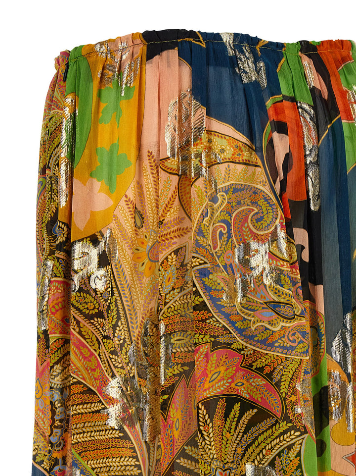 Etro Silk Pantaloni - Multicolor | 01cea7fbc11521a8d1da0b2385df6ff410548998