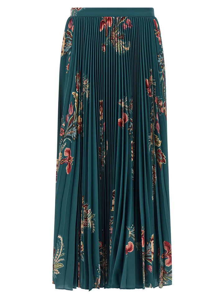 Etro Pleated Skirt Gonne - Multicolor | 26eb6c1989e44403cc03a8d29e9cef95814c9a38