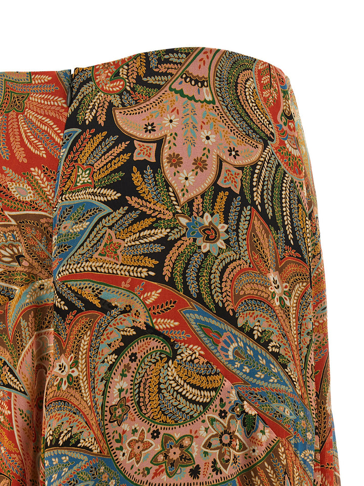 Etro Paisley Foliage Skirt Gonne - Arancione | 9cc0d836e54d674f7088a1806abe1fdb4c5739e4