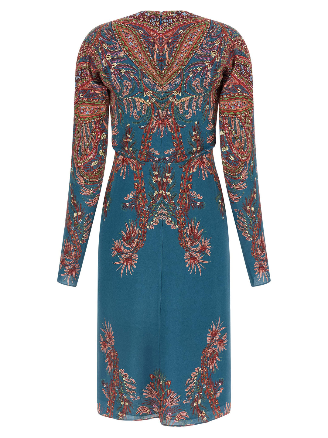 Etro Floral Printed Dress Abiti - Blu | 6f87c49d8dda53c07b2a04d2b86077330f41c5b7