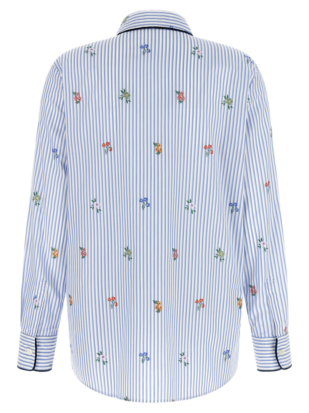 Etro Floral Embroidery Shirt Camicie - Celeste | 6e9a6aa3dbf15f22f0925b3b3473bef39dacfa8a