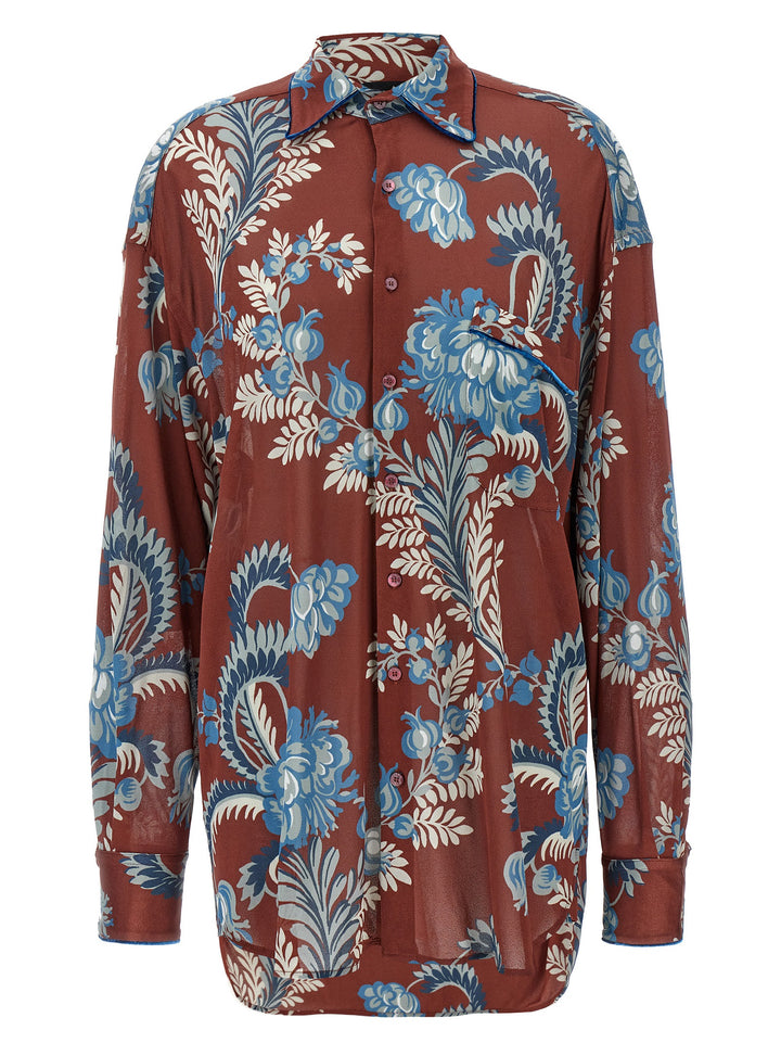 Etro Floral Foliage Shirt Camicie - Multicolor | 5edd31f35b8d7c59cd5abc3990e57c4249f1f904