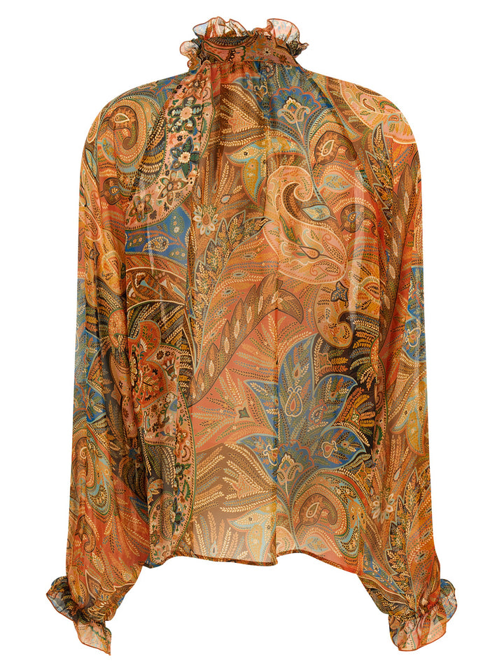 Etro Chiffon Shirt Camicie - Multicolor | 6629d87ce63c2929bdf7764f032062e3920afd25