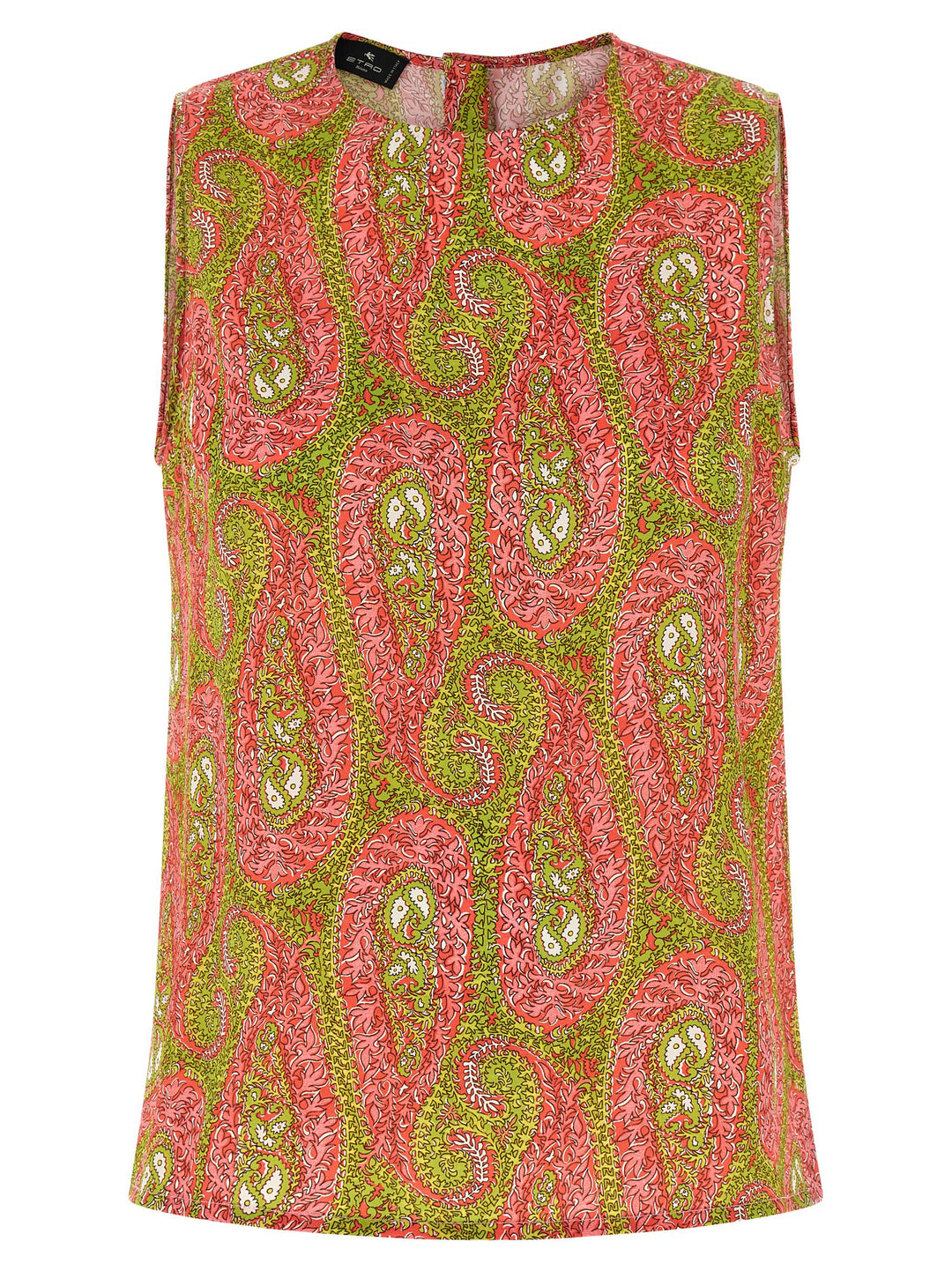 Etro Paisley Foliage Top - Multicolor | 0796789765c5b667af44767c4baf95964c012f2d